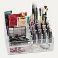 Clear Makeup Organizers - 19 Slots and 1 Drawer